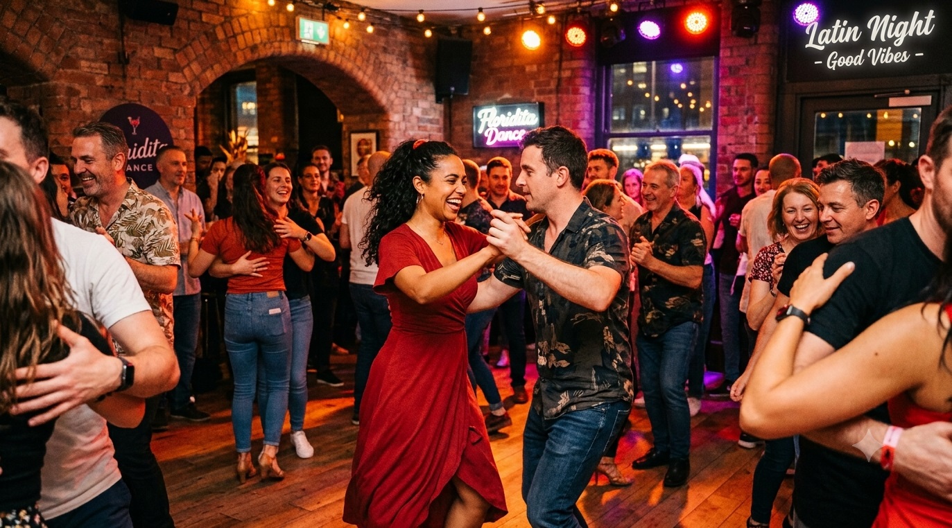 Salsa and Bachata Classes Manchester - SBK Socials Manchester - Floridita Dance